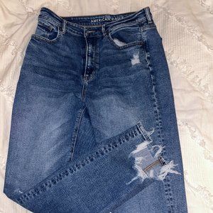 Highest Rise Mom Jeans - Size 10 Long